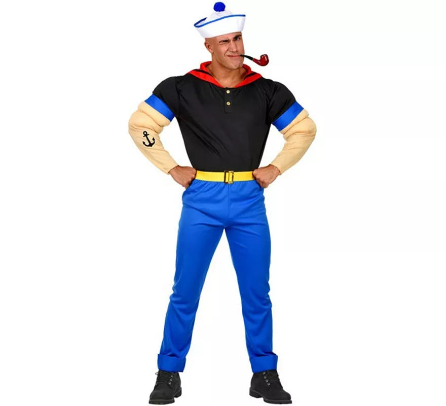 Disfraz de Súper Marinero Forzudo para hombre