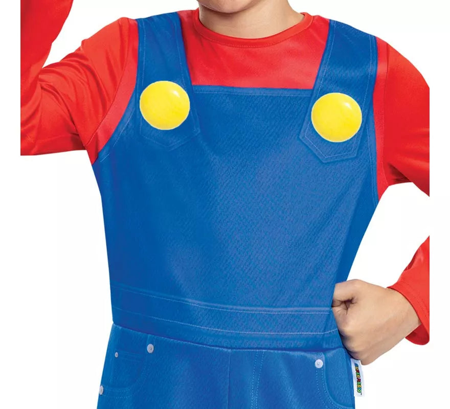 Translation missing: en.Disfraz de Super Mario con gorro para niños