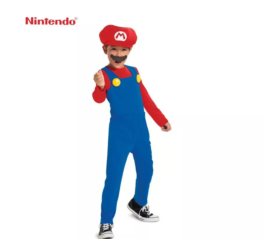 Translation missing: en.Disfraz de Super Mario Nintendo de Lujo para niño