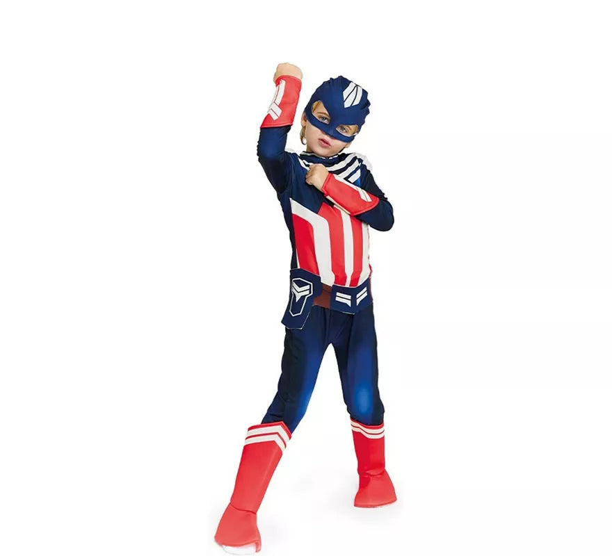 Translation missing: en.Disfraz de Superhéroe americano para niño