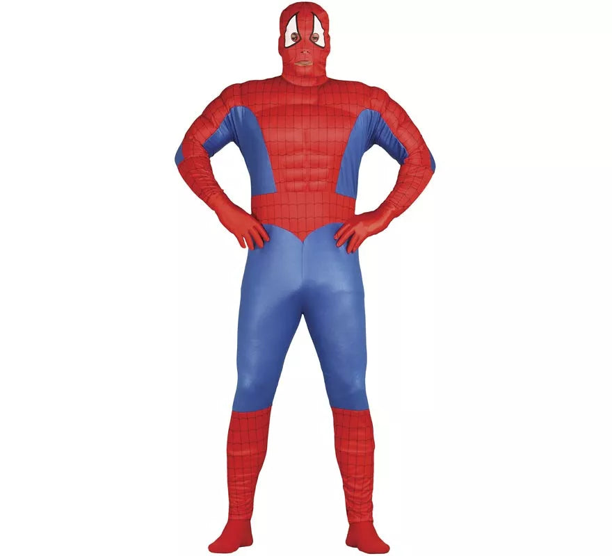 Disfraz de Superhéroe Arácnido musculoso para hombre