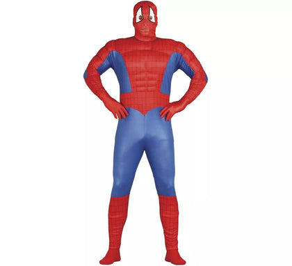Disfraz de Superhéroe Arácnido musculoso para hombre