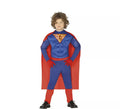 Disfraz de Superhéroe Azul para niño
