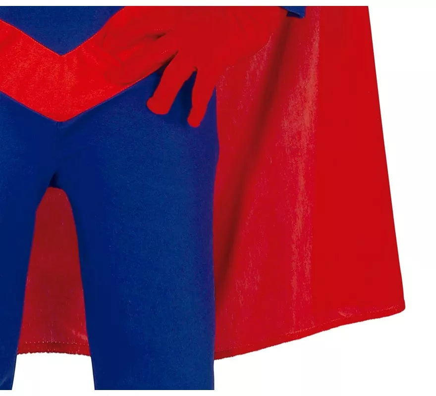 Disfraz de Superhéroe Azul para niños
