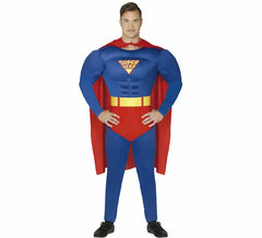 Superhero Costume with Cape for Teenagers