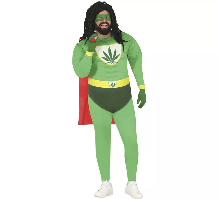 Translation missing: en.Disfraz de Superhéroe Marihuana para hombre