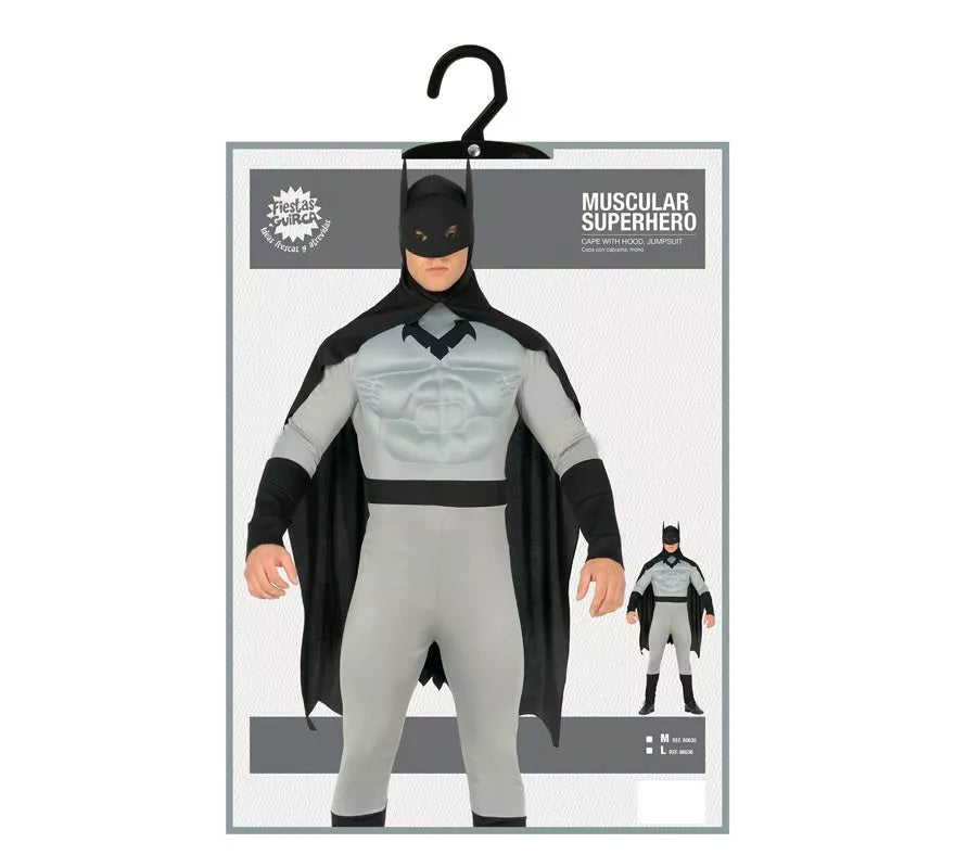 Disfraz de Superhéroe Oscuro para hombre