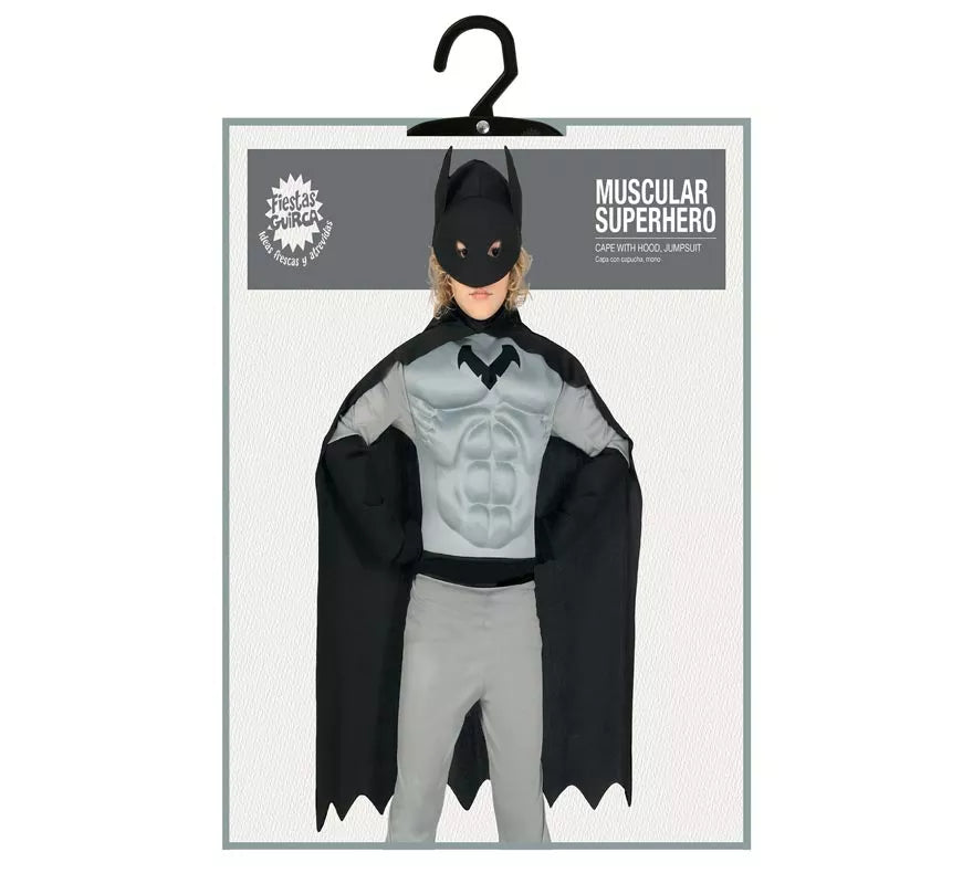 Disfraz de Superhéroe Oscuro para niño