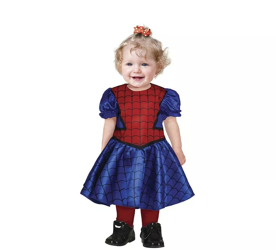Disfraz de Superheroína Arácnida para bebé