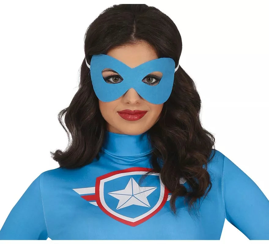 Translation missing: en.Disfraz de Superheroína Capitana Azul para mujer