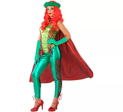 Green Superheroine Costume for Women