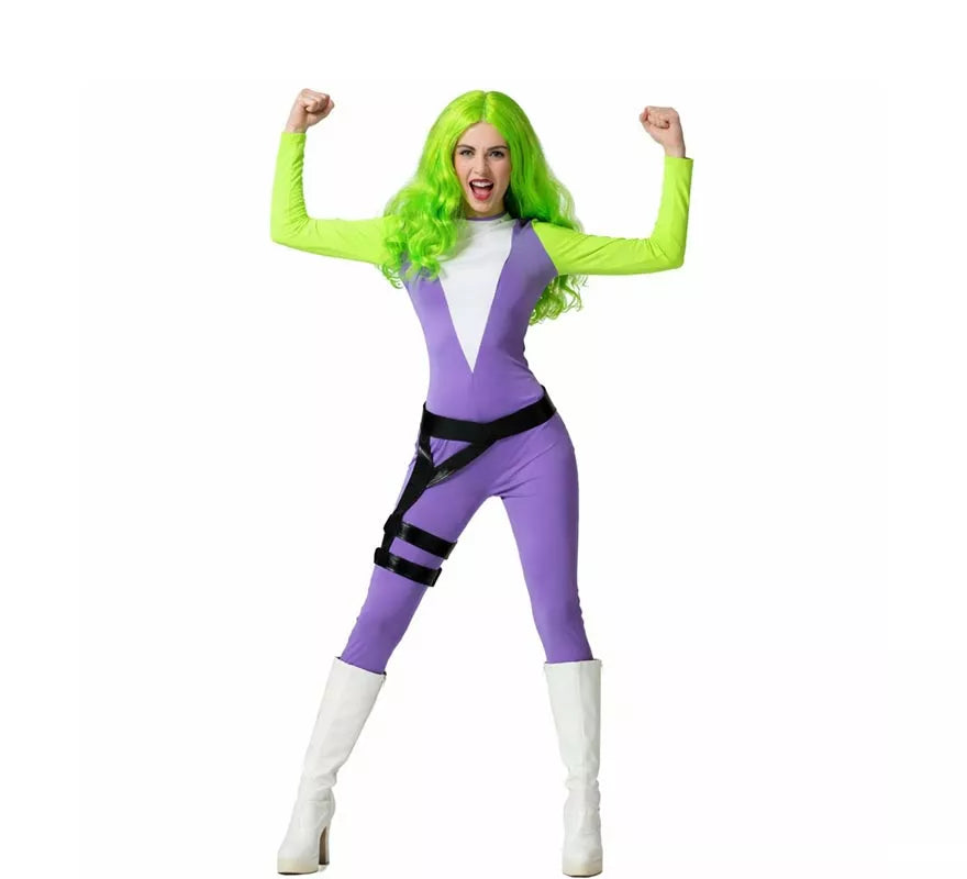 Translation missing: en.Disfraz de Superheroína verde para mujer