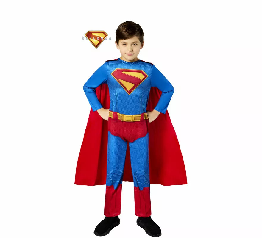 Translation missing: en.Disfraz de Superman de Mono Enterizo para niño