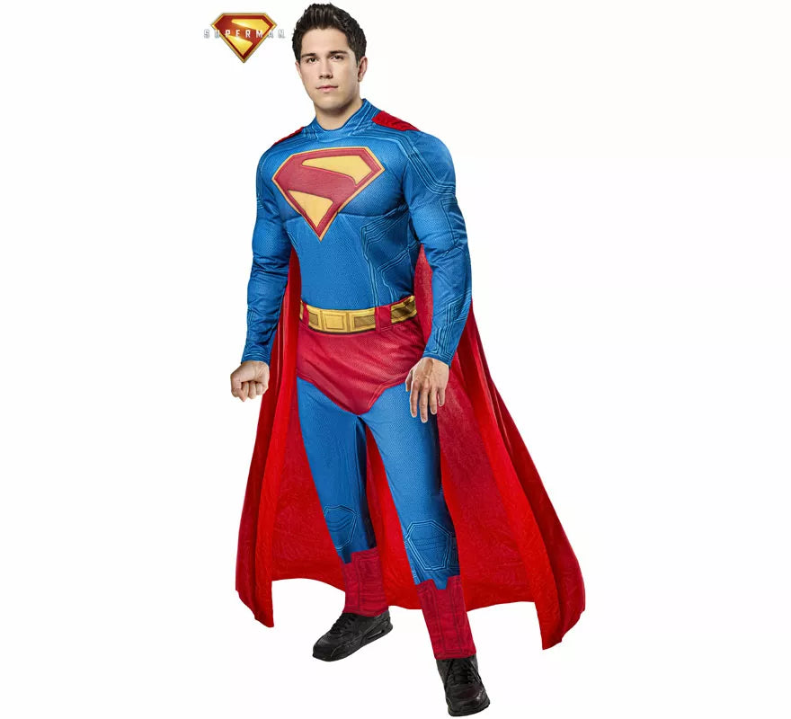 Translation missing: en.Disfraz de Superman Deluxe para hombre