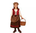 Disfraz de Tabernera Medieval para niña