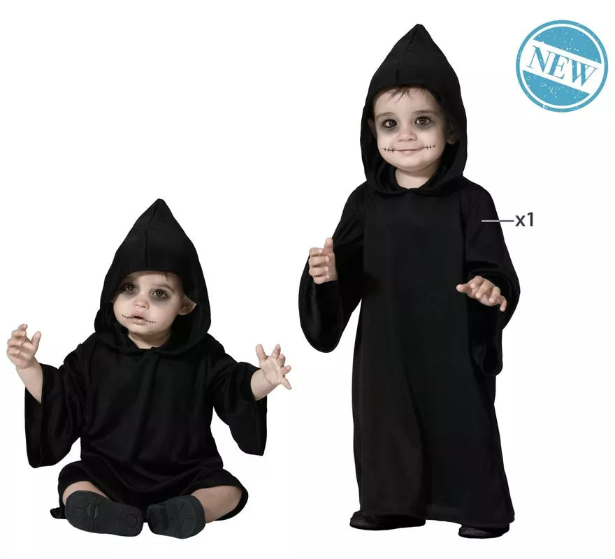 Disfraz de Tenebroso Negro para niño y bebé