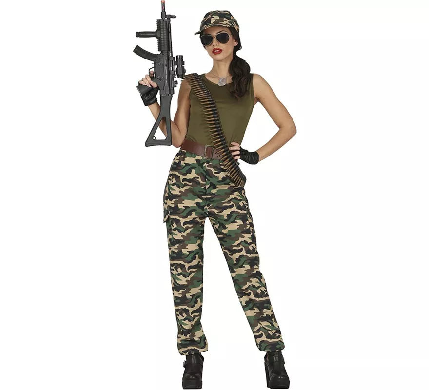 Translation missing: en.Disfraz de Teniente Soldado para mujer