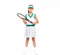 Disfraz de Tenista Retro para niña