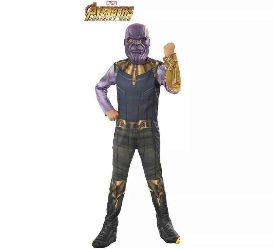 Disfraz de Thanos Clásico de los Vengadores para niño