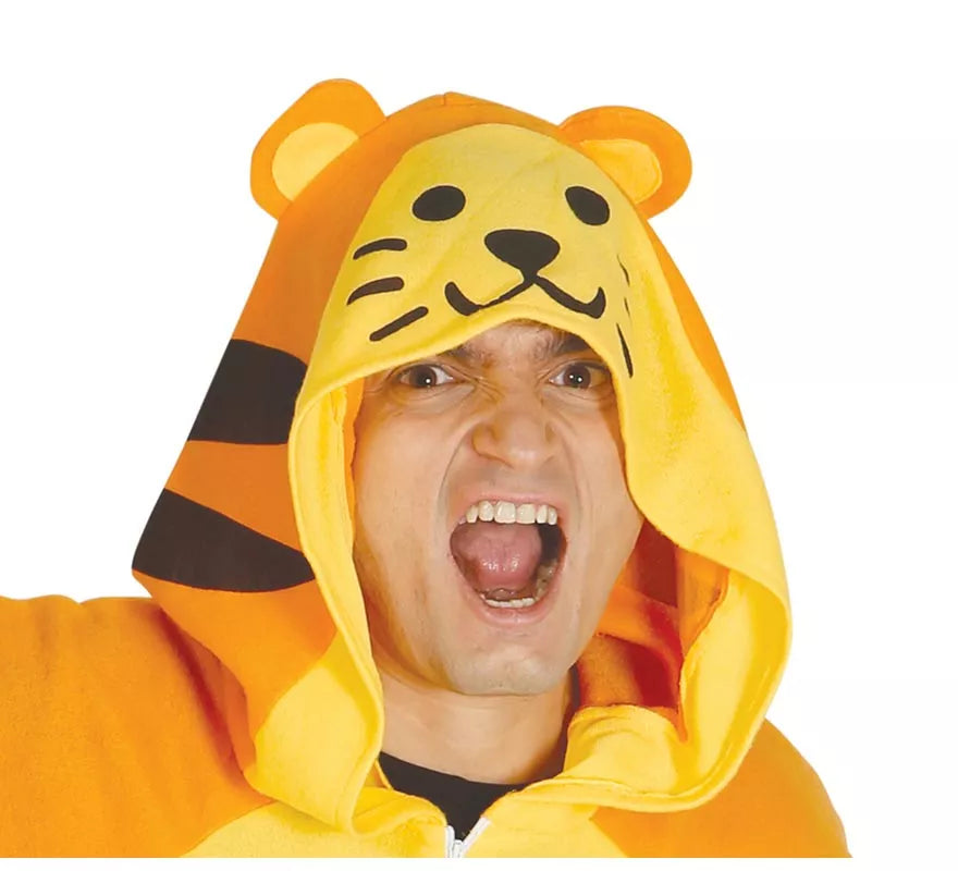 Disfraz de Tigre de tiro largo para adulto