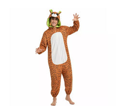 Big eyes tiger costume for adults