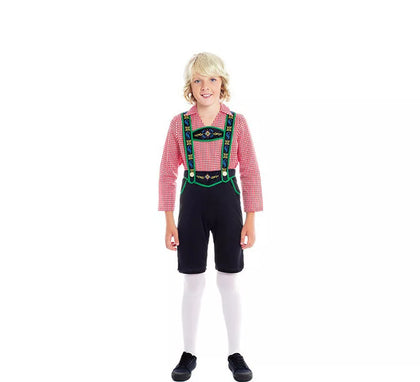 Disfraz de Tirolés con Pantalones Negros para niño