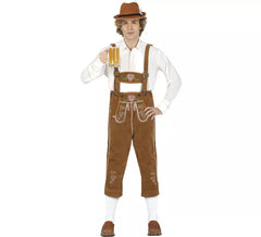 Brown Tyrolean costume for men