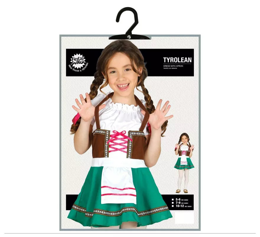 Translation missing: en.Disfraz de Tirolesa para niña