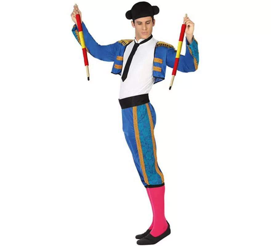 Disfraz de Torero Azul para Hombre