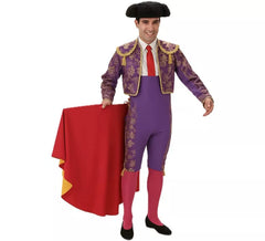 Purple Bullfighter costume for men