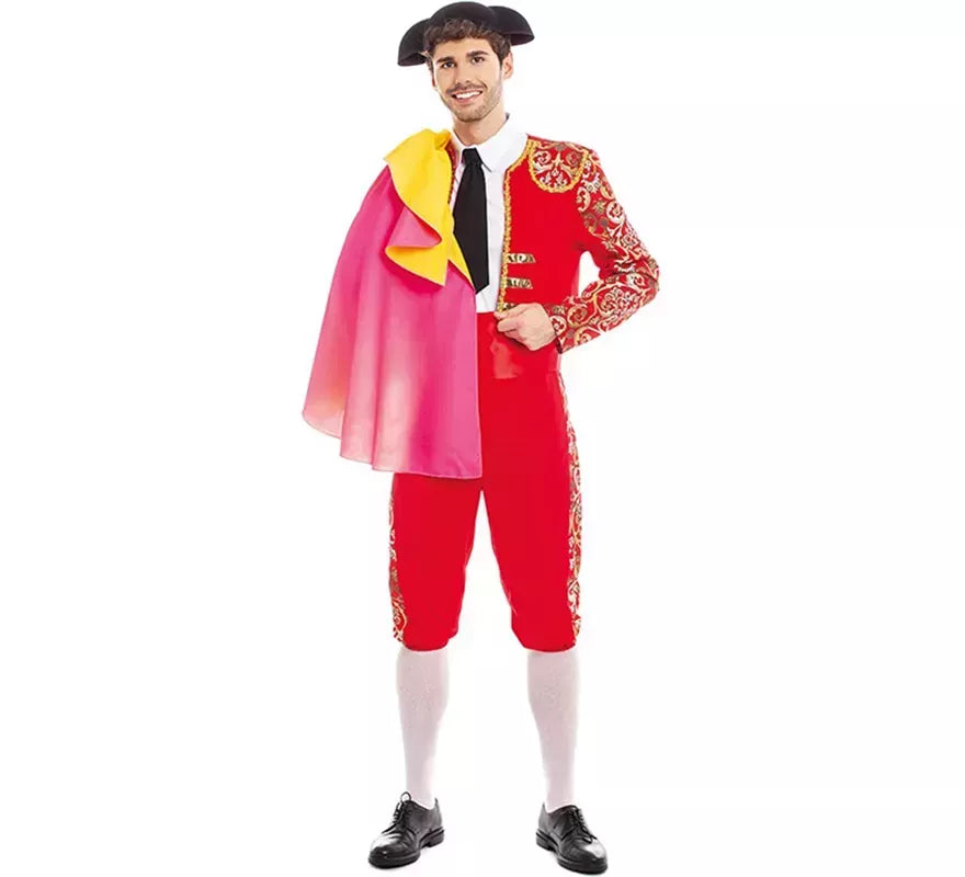 Translation missing: en.Disfraz de Torero rojo Español para hombre