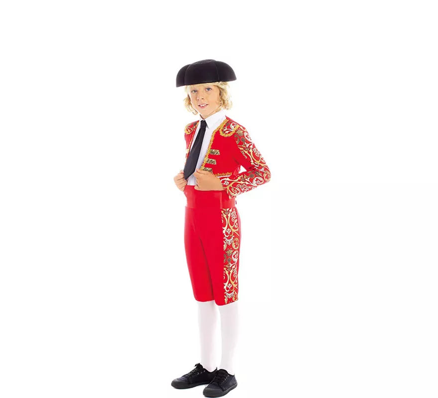 Translation missing: en.Disfraz de Torero rojo Español para niño