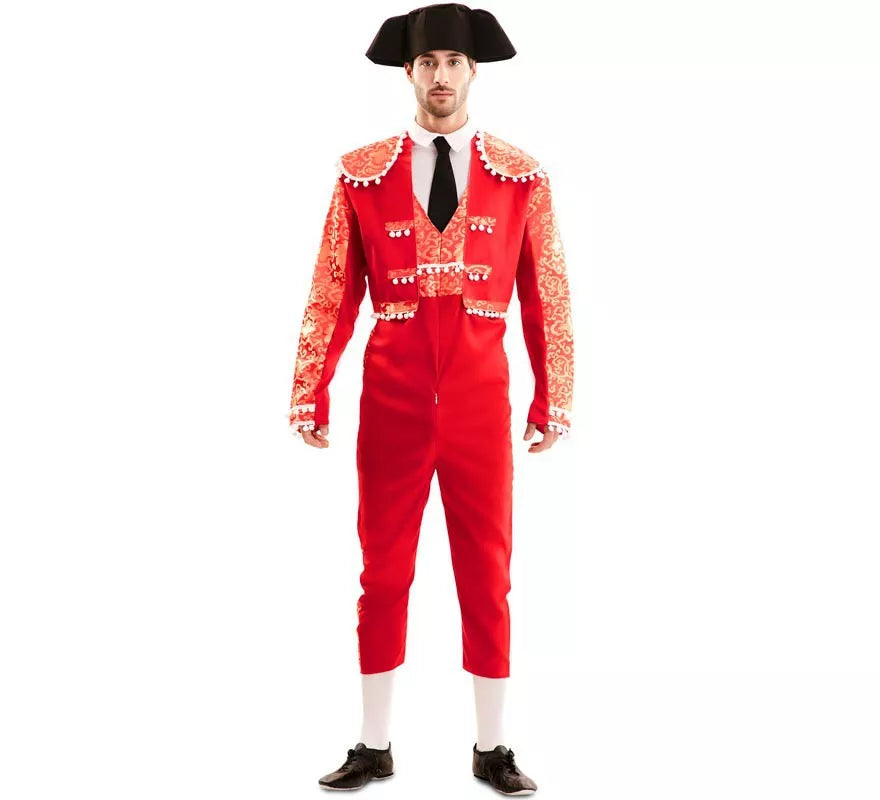 Disfraz de Torero Rojo para hombre