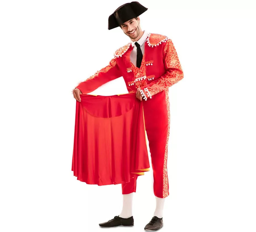 Disfraz de Torero Rojo para hombre