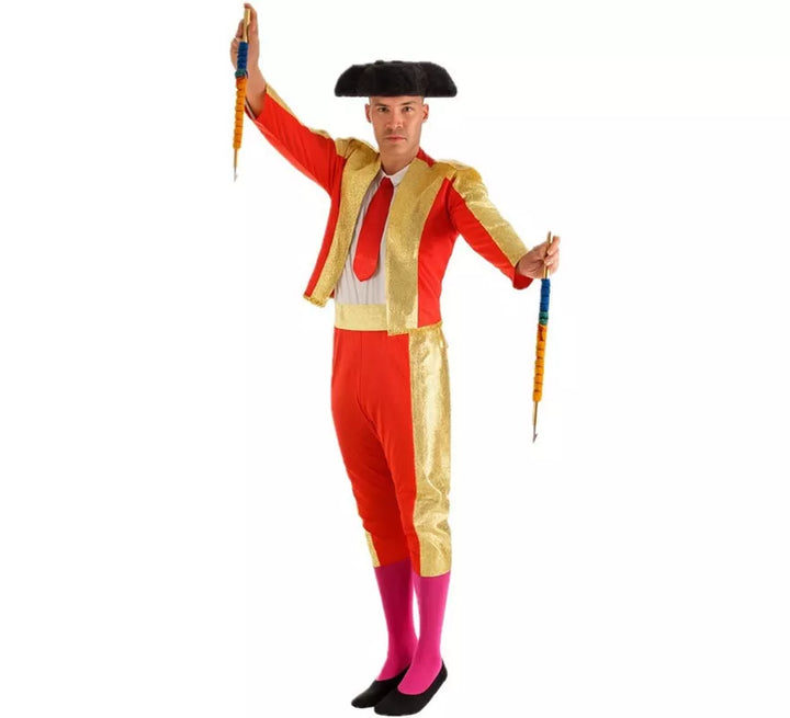 Disfraz de Torero Rojo para hombre