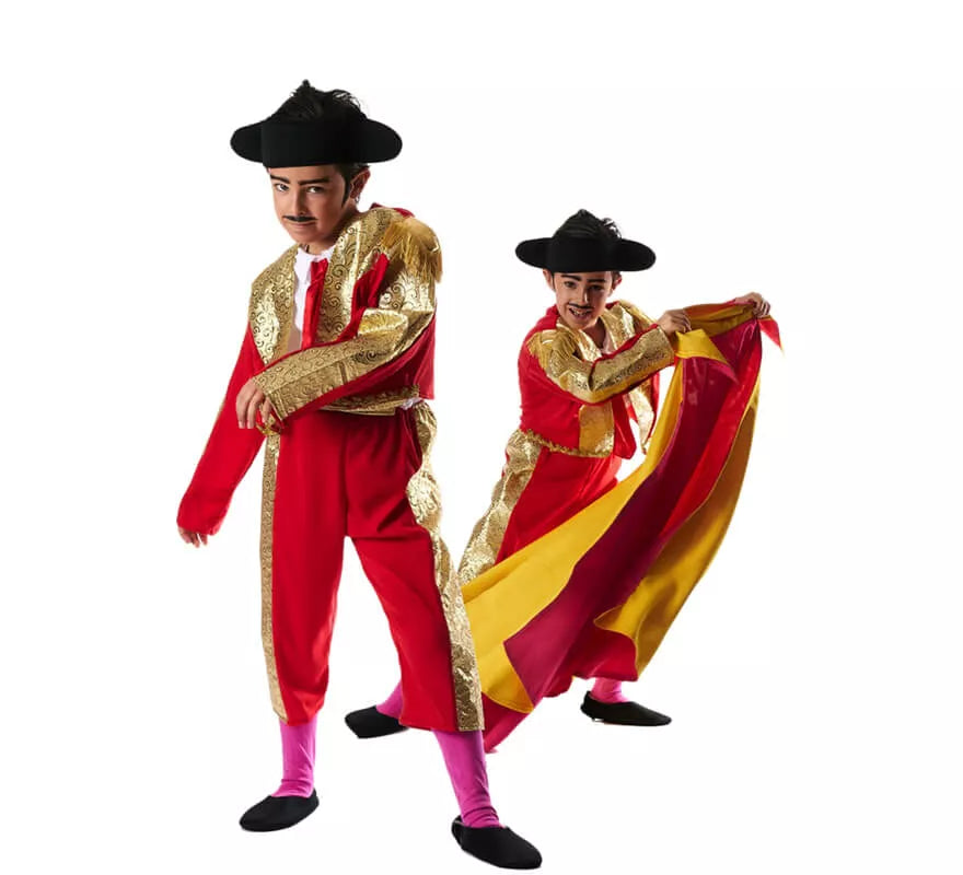 Disfraz de Torero Rojo para niño