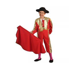 Red Bullfighter costume for children