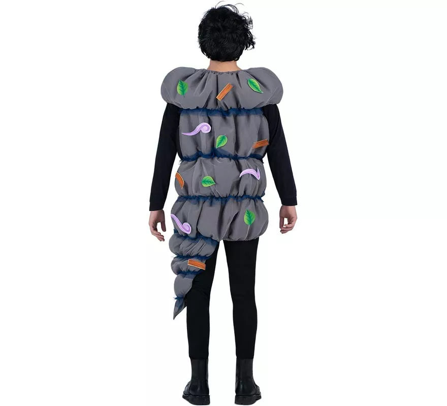 Translation missing: en.Disfraz de Tornado gris con accesorios para adulto