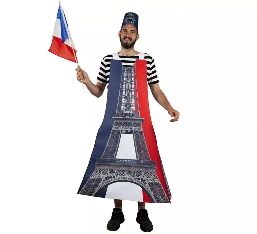 Translation missing: en.Disfraz de Torre Eiffel de París para adultos