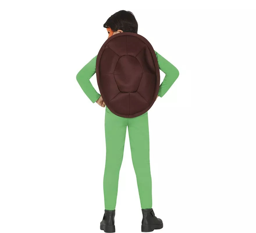 Disfraz de Tortuga de combate con mochila para niños