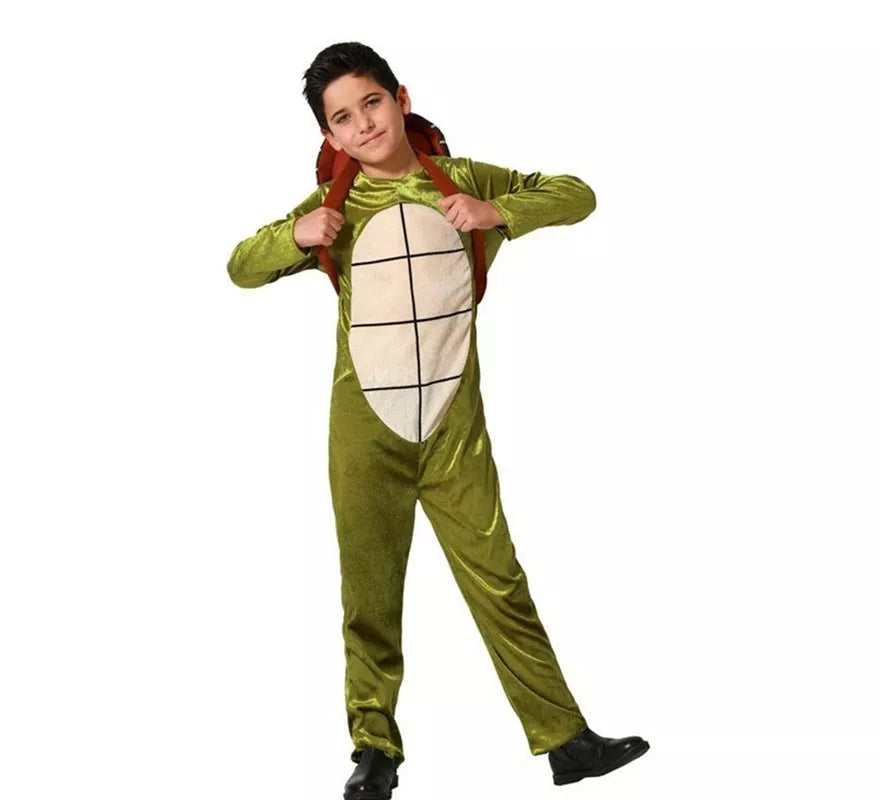 Translation missing: en.Disfraz de Tortuga tierna con caparazón para niño