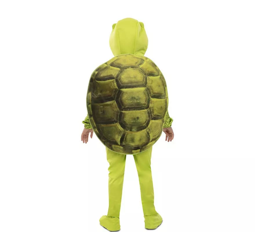 Translation missing: en.Disfraz de Tortuga verde con caparazón para niños