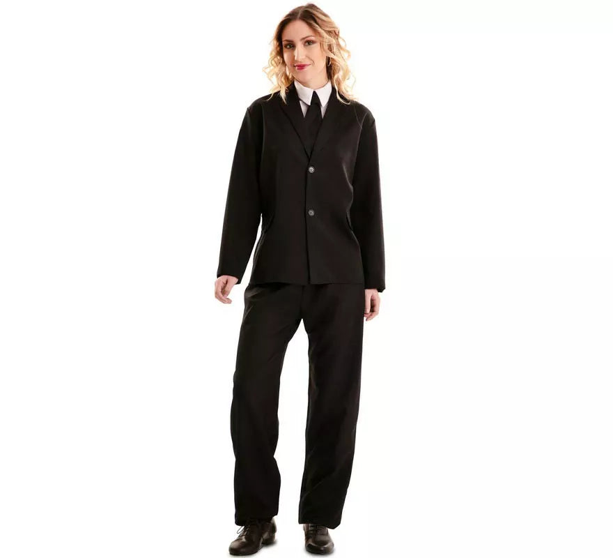 Translation missing: en.Disfraz de Traje de Hombre de Negro para adulto