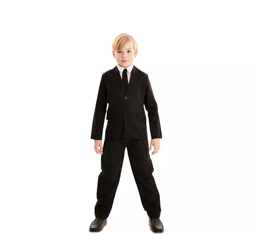 Translation missing: en.Disfraz de Traje de Hombre de Negro para niños