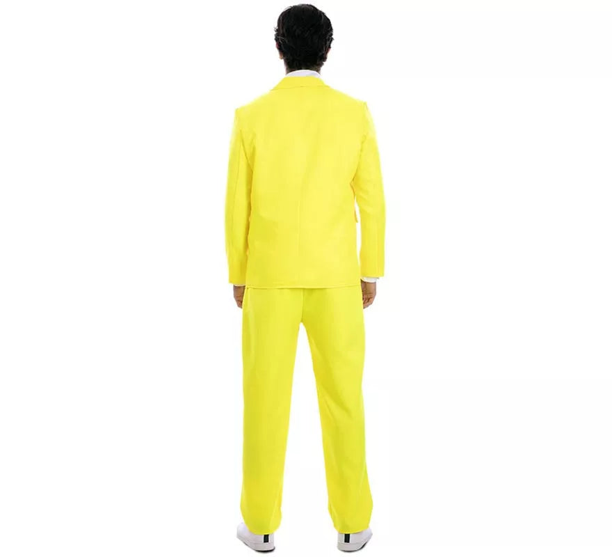 Translation missing: en.Disfraz de Traje Neón amarillo para hombre