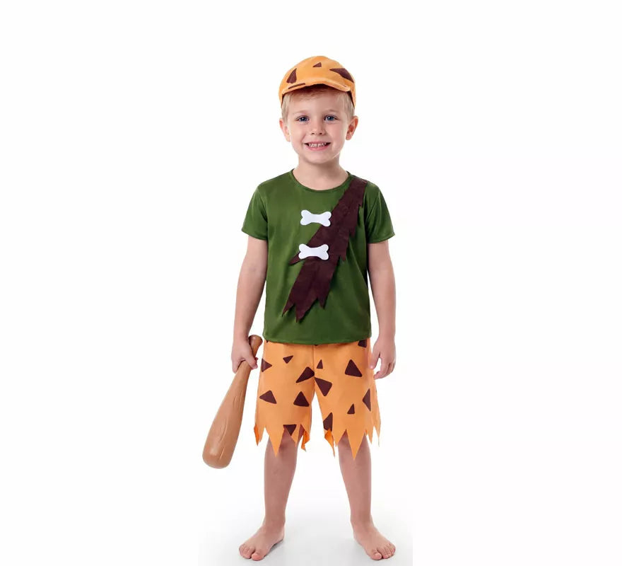 Translation missing: en.Disfraz de Troglodita con Gorra para niño
