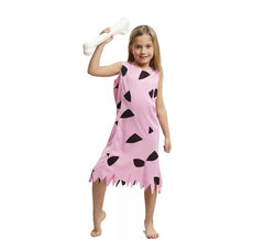 Pink Troglodyte costume for girls