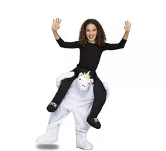 Unicorn shoulder costume for children