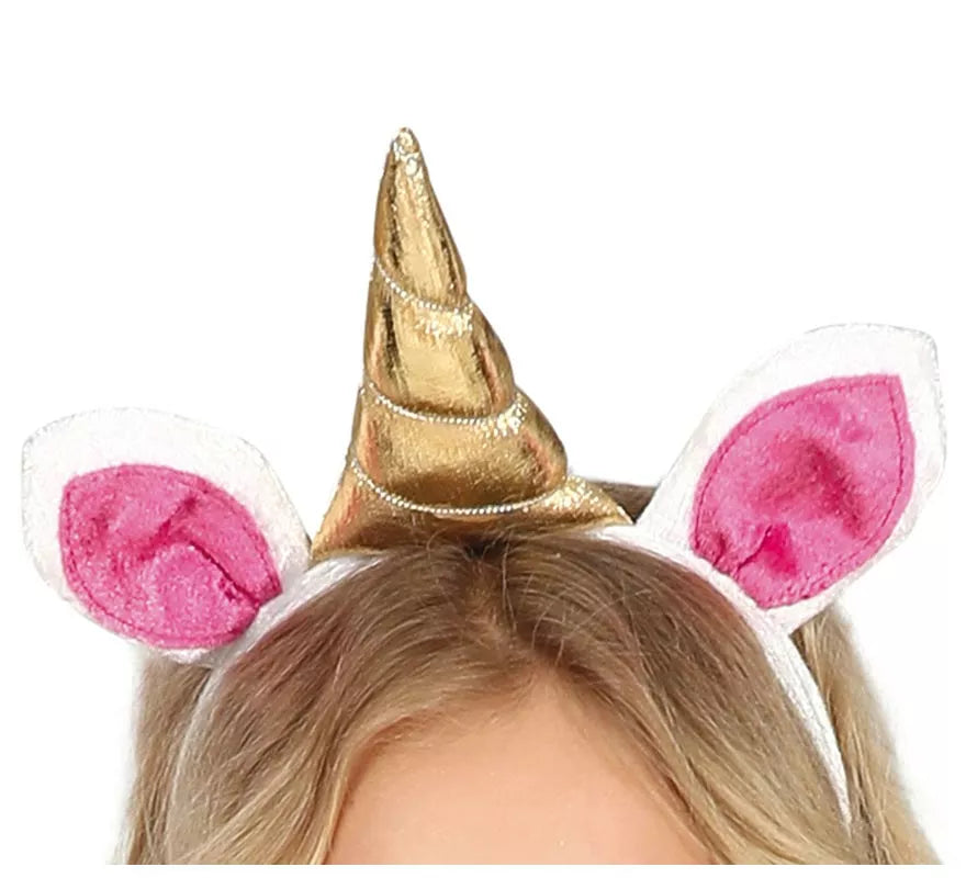 Disfraz de Unicornio Arcoíris con alas para niña
