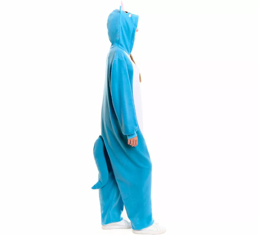 Disfraz de Unicornio Azul para adulto